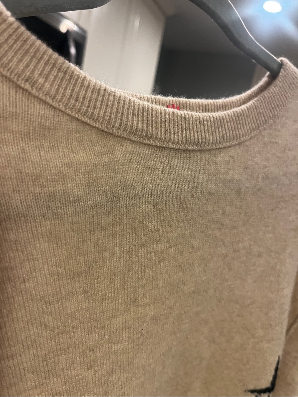 LABEL+ thread Cashmere Lucky Stars Scoop Neck - Picture 14 of 16